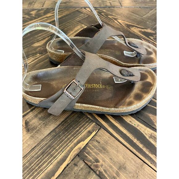 Birkenstock 260 L6 M7 Sandal Women 40/9 Classic Beach Travel Comfy Casual Flaws - Picture 7 of 11